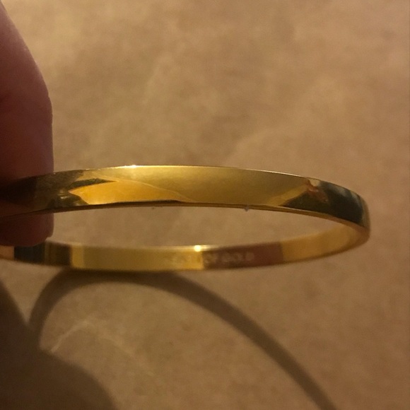 Kate Spade New York- “Heart of Gold”Bangle 8” - Picture 1 of 12